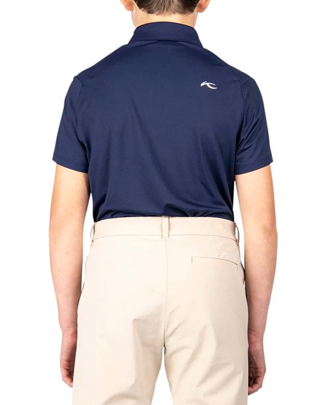 Self Collar boy&#039;s short-sleeved golf polo shirt KJUS