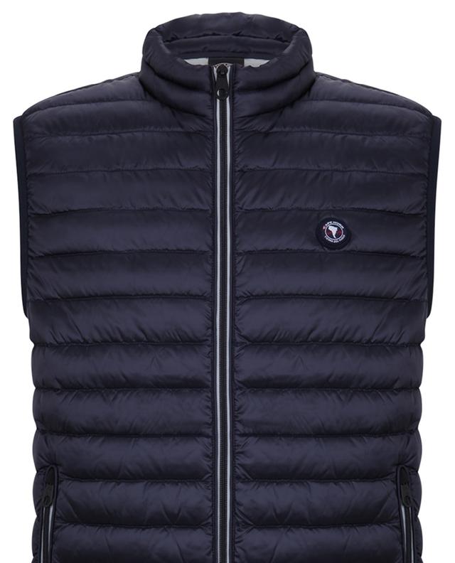 Shiny Aike quilted vest with stand-up collar CAPE HORN