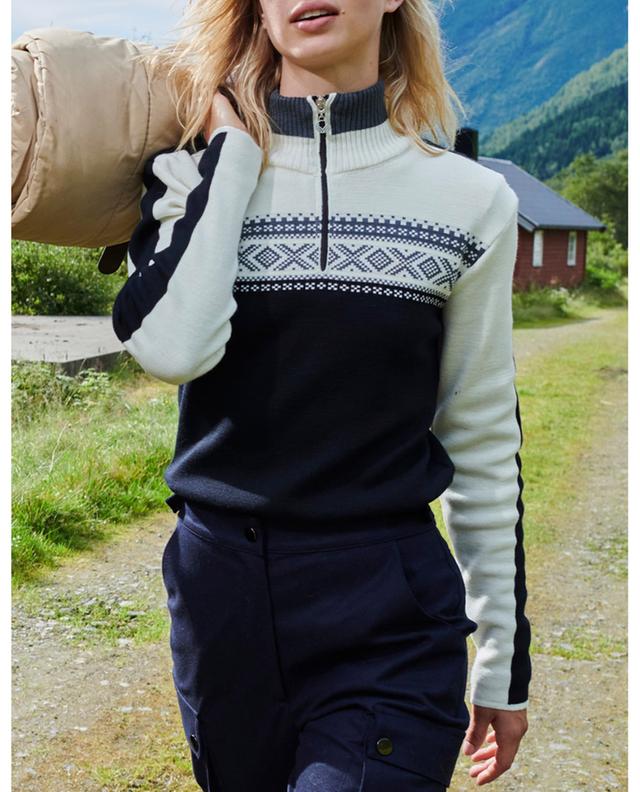 Dystingen jacquard merino wool jumper DALE OF NORWAY