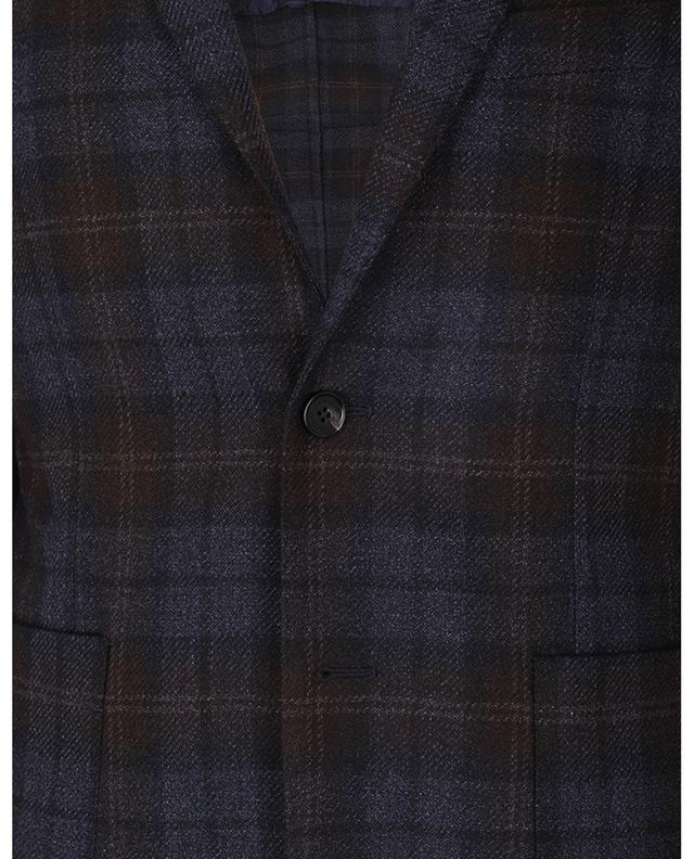 Soft blazer adorned with subtle checks MAURIZIO BALDASSARI