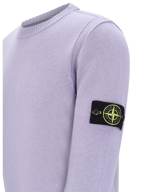 Pull à col rond et coutures visibles 508A3 STONE ISLAND