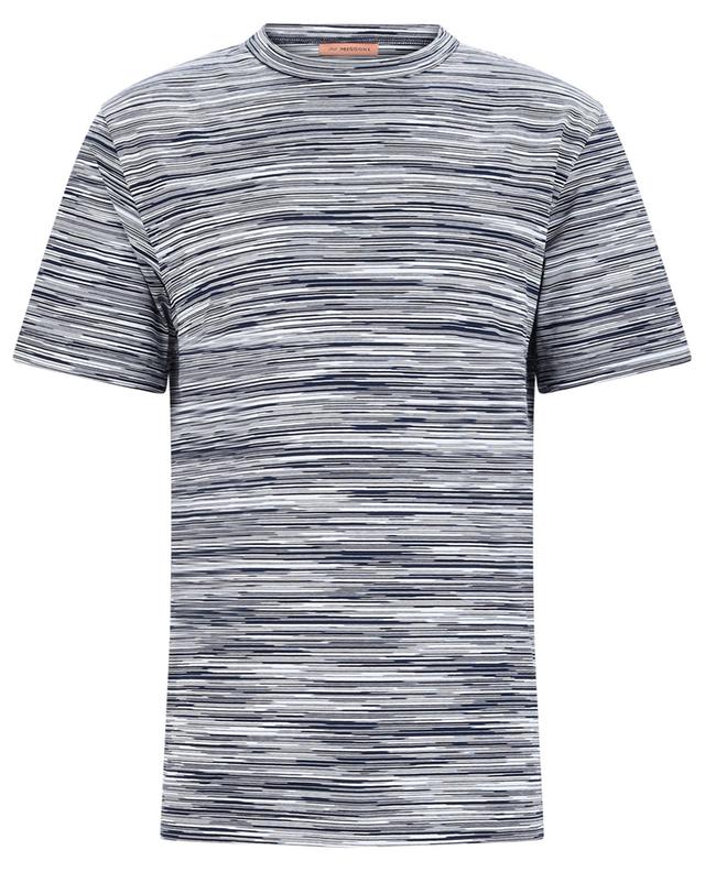 T-shirt with irregular fine stripes MISSONI