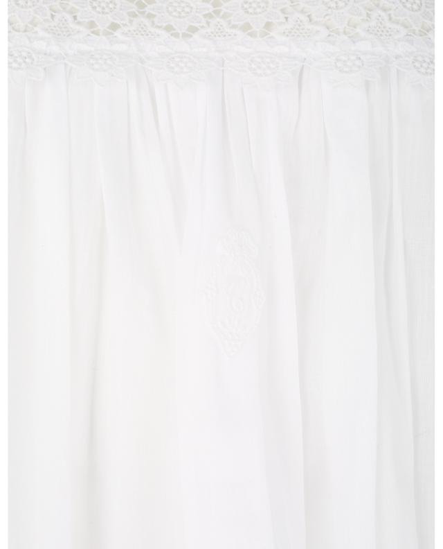 Midi-Nachthemd aus Baumwolle Louise Nightgown CELESTINE