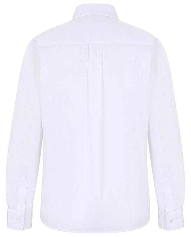 Cotton brillantine shirt with pintucks ASPESI