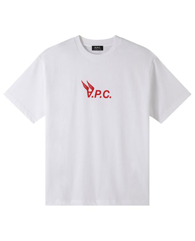Kurzarm-T-Shirt mit Logoprint Hermance A.P.C.