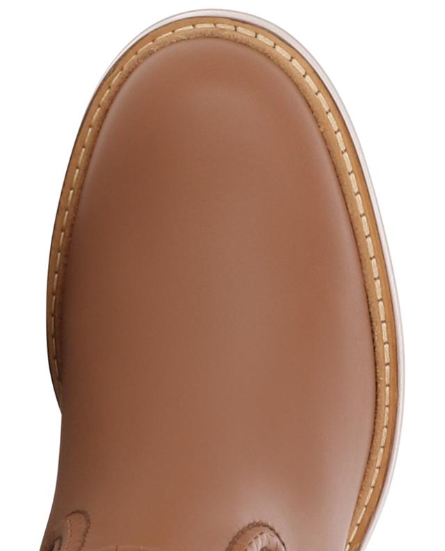 Mallo 60 block heel smooth leather boots CHLOE