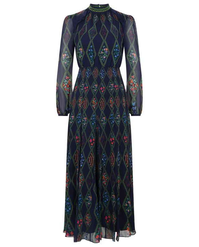 Jacqui B long embroidered dress SALONI