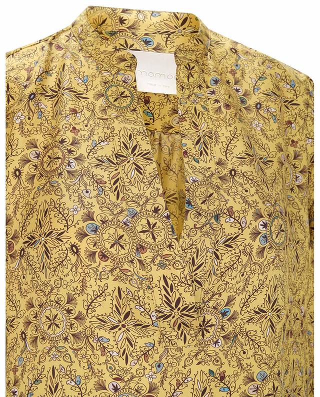 Atlanta silk long-sleeved blouse MOMONI