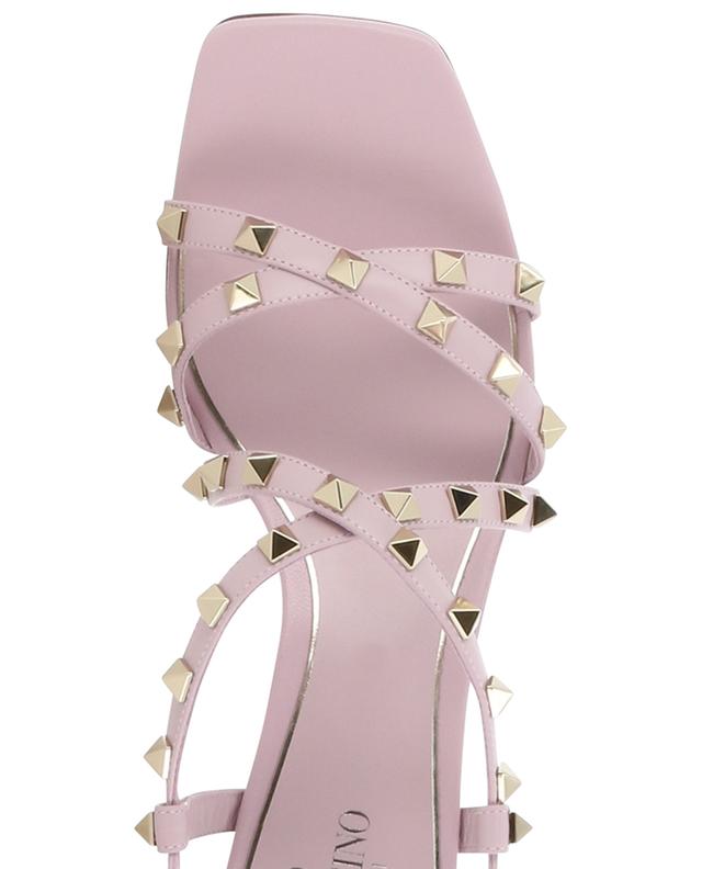 Rockstud 60 block heel sandals with criss-cross straps VALENTINO GARAVANI