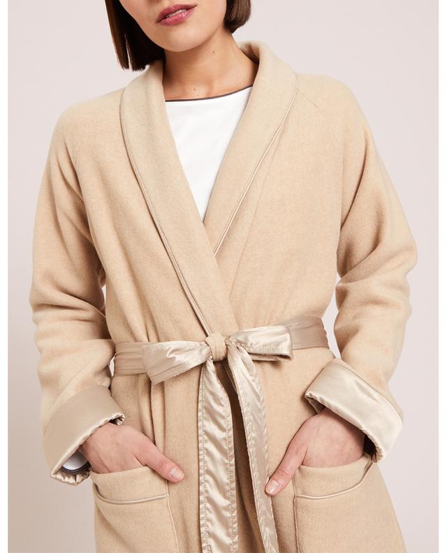 Ode long fleece bathrobe LAURENCE TAVERNIER