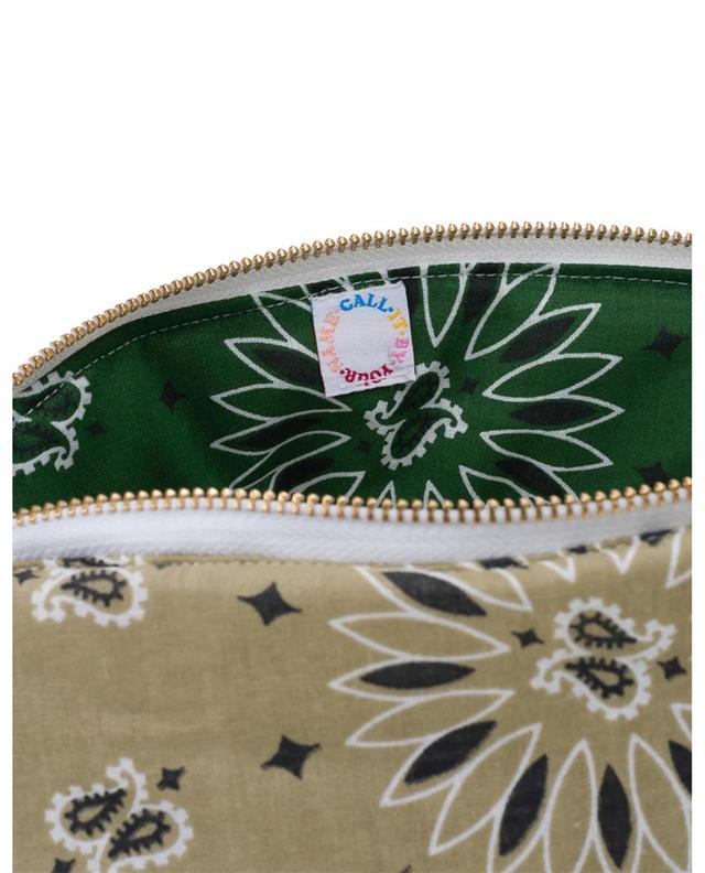 Trèfle bandana toiletry bag CALL IT BY YOUR NAME