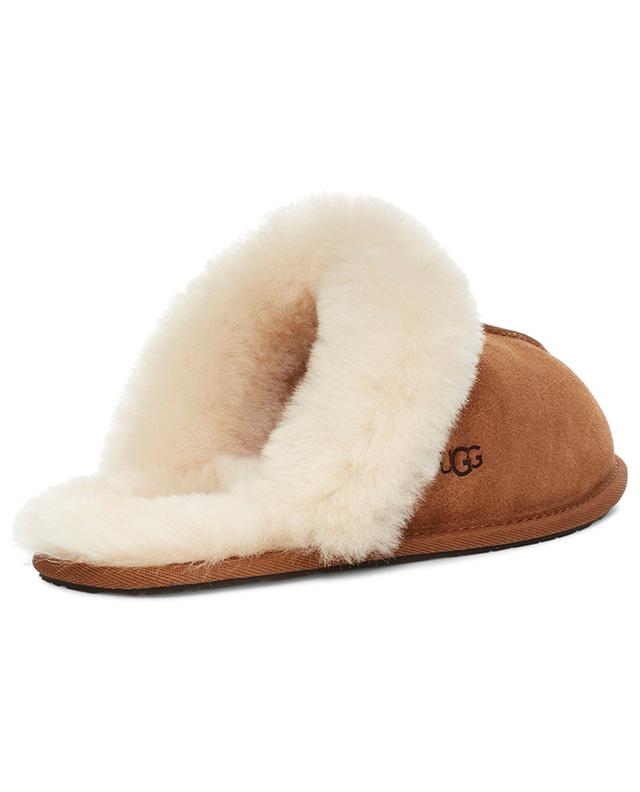 W Scuffette II suede and shearling slippers UGG