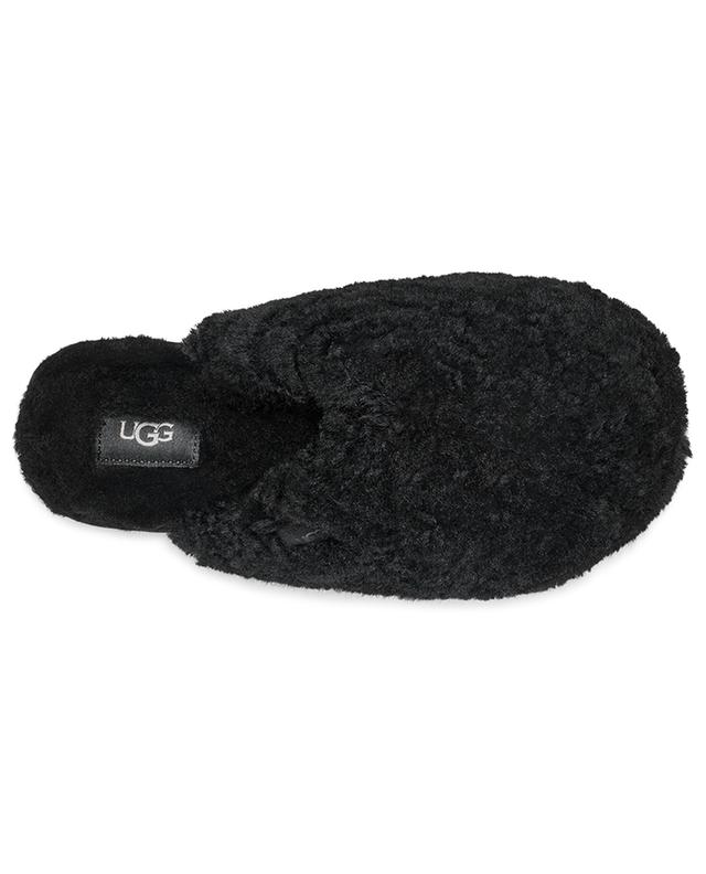 W Maxi Curly Slide fluffy slippers UGG