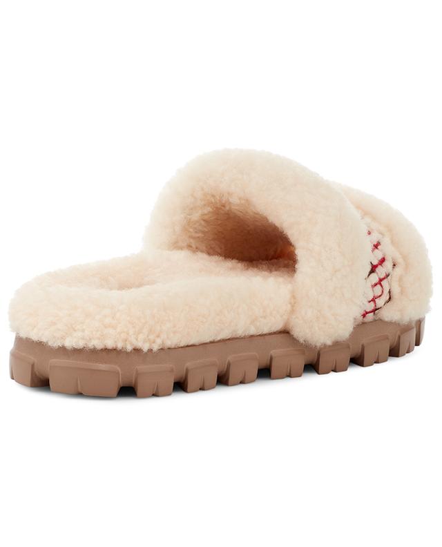 Cozetta Braid fluffy open-toe slides UGG
