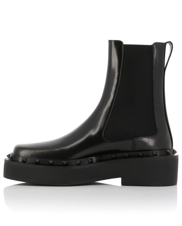 M-Way Rockstud Beatle patent leather chelsea ankle boots VALENTINO GARAVANI