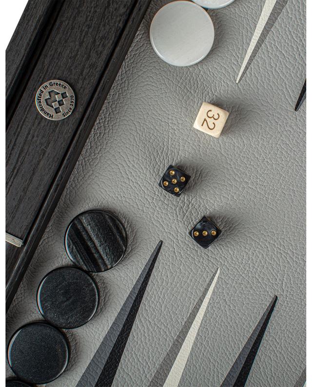Backgammon-Spiel aus Holz und Kunstleder Trilogy MANOPOULOS
