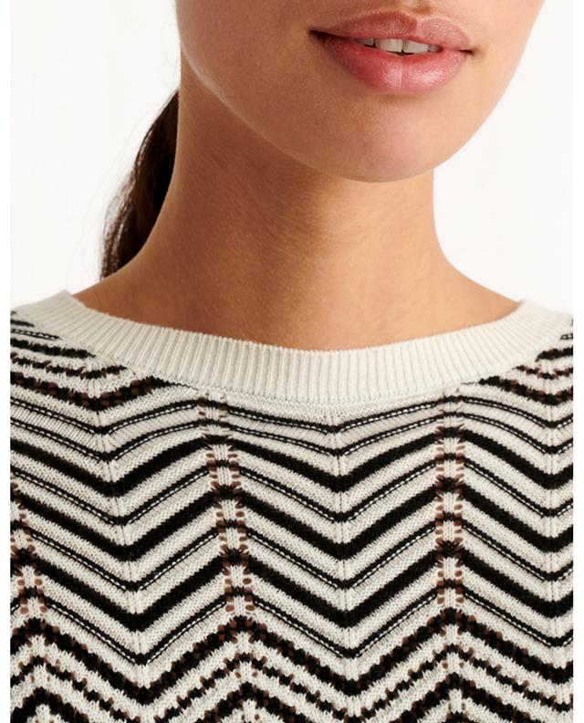 Chewing-Gum zigzag patterned jumper ERES