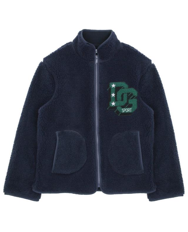 DG Sport boy&#039;s plush jacket DOLCE &amp; GABBANA