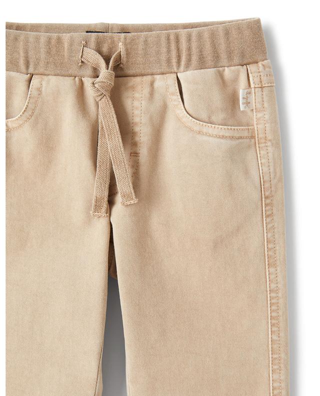 Baby chino trousers with elasticated waistband IL GUFO
