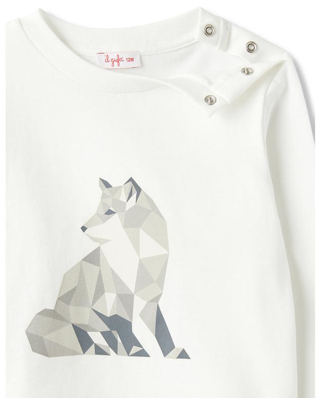 Wolf baby long-sleeve T-shirt IL GUFO
