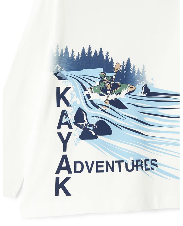 Jungen-Langarm-T-Shirt Kayak Adventures IL GUFO