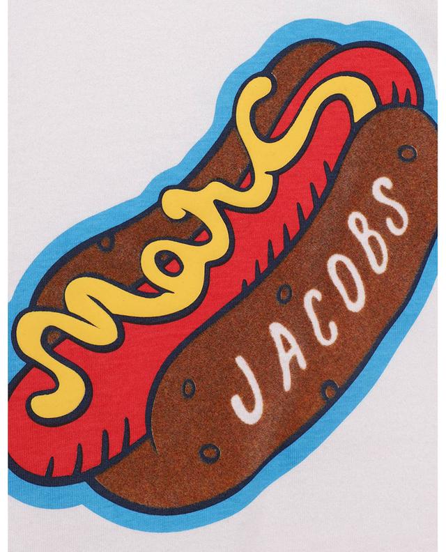 Langärmeliges Jungen-T-Shirt aus Baumwolle Hot Dog MARC JACOBS