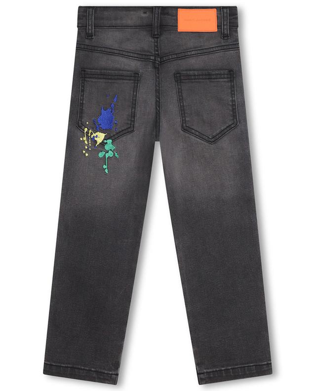 Paint Splash boys&#039; cotton jeans MARC JACOBS
