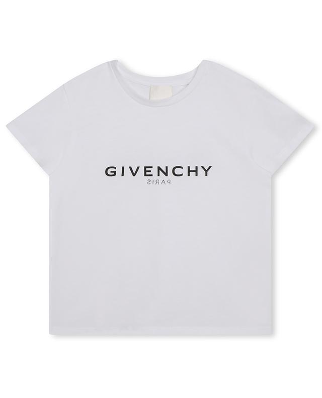 Logo printed girl&#039;s short-sleeved T-shirt GIVENCHY