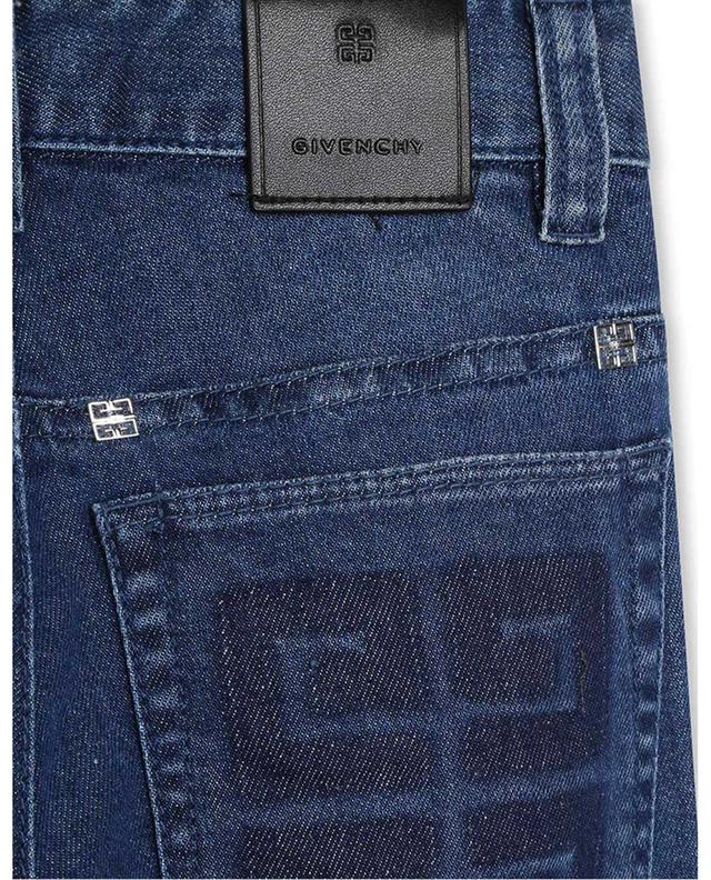 4G patterned boy&#039;s straight-leg jeans GIVENCHY