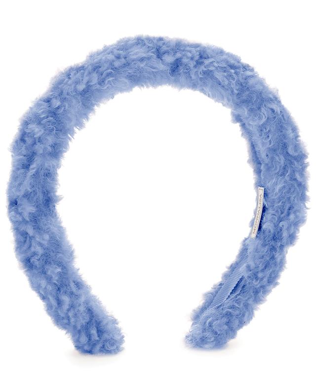 Rhinestone adorned fluffy girl&#039;s headband MONNALISA