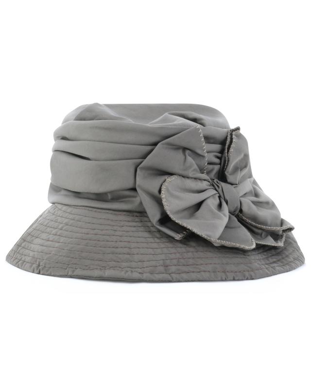 Nylon hat with bow GREVI