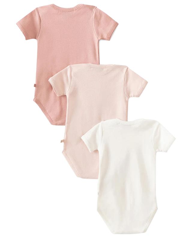Pack of 3 baby jersey bodysuits BONPOINT