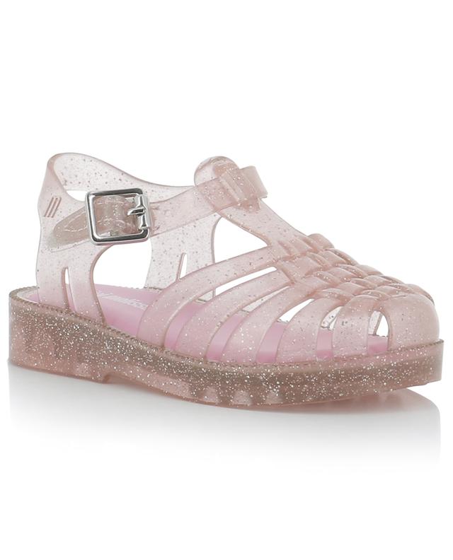 Mini Melissa Possession girl&#039;s glitter PVC sandals MELISSA