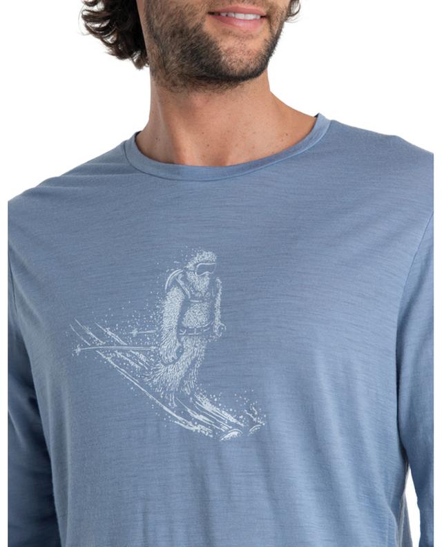 Thermisches Langarm-T-Shirt Tech Lite II Skiing Yeti ICE BREAKER