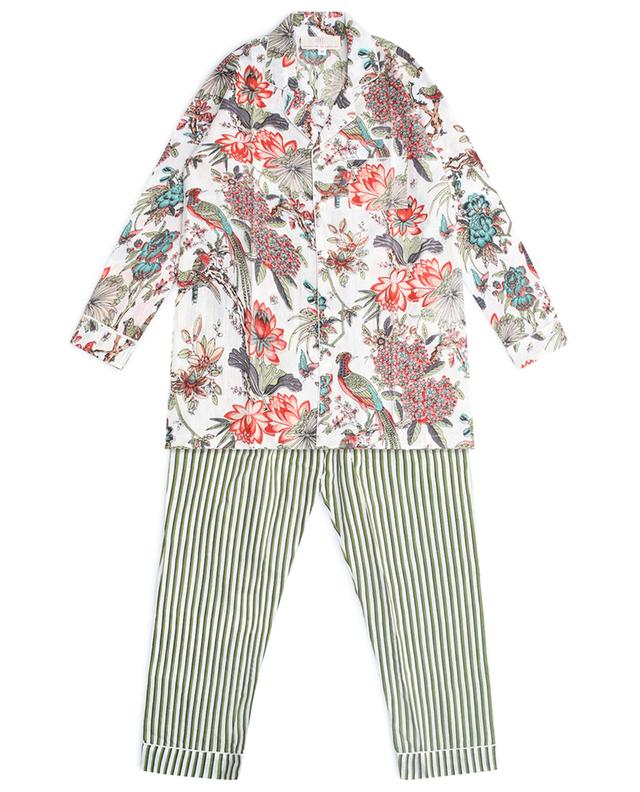 Oiseaux Blanc girls&#039; cotton pyjama set CAROLINE DE BENOIST