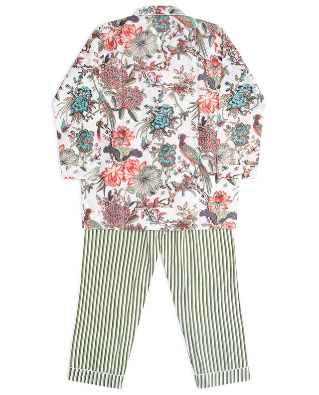 Oiseaux Blanc girls&#039; cotton pyjama set CAROLINE DE BENOIST