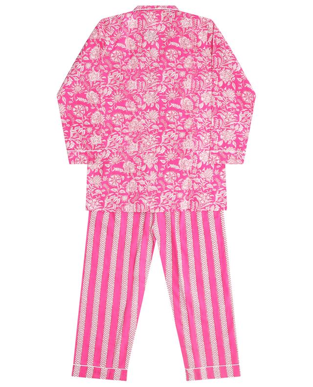 Fleuri girls&#039; cotton pyjama set CAROLINE DE BENOIST
