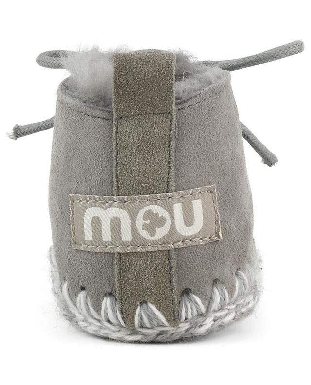 Infant Lace-up warm baby slippers MOU