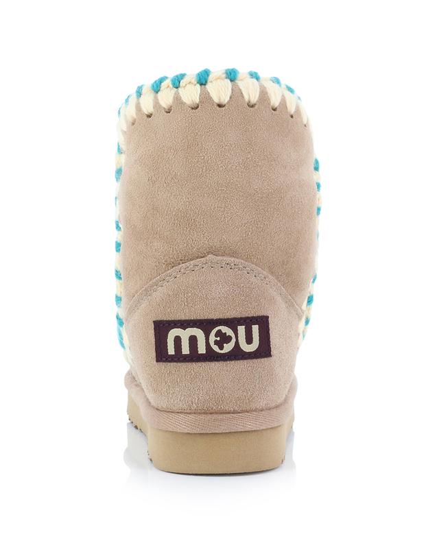 Eskimo Overstitching Kid warm girl&#039;s ankle boots MOU