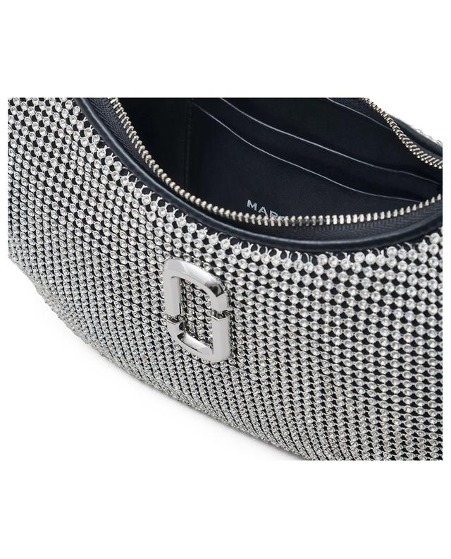 The Rhinestone Small Curve sparkling shoulder bag MARC JACOBS