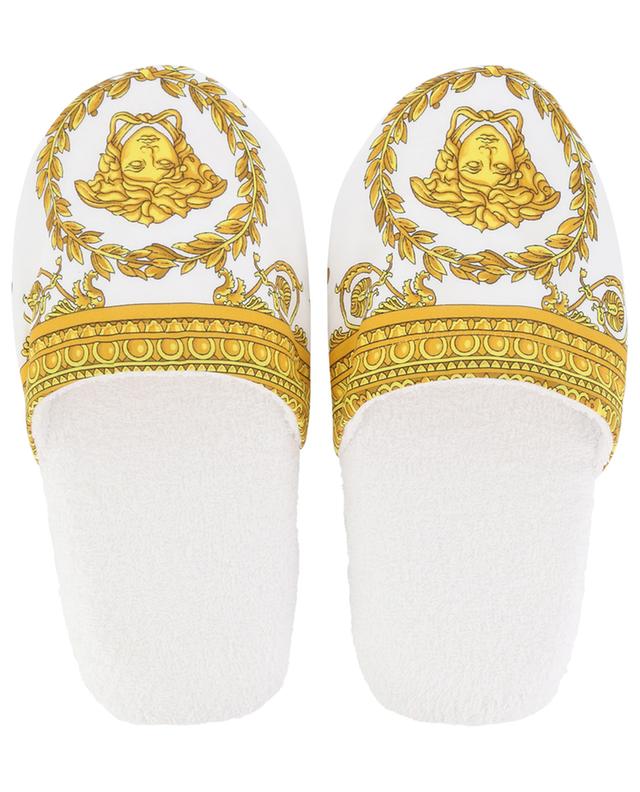 I Love Baroque terry slippers VERSACE
