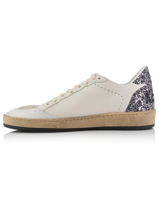 Ball Star patchwork sneakers with glitter GOLDEN GOOSE