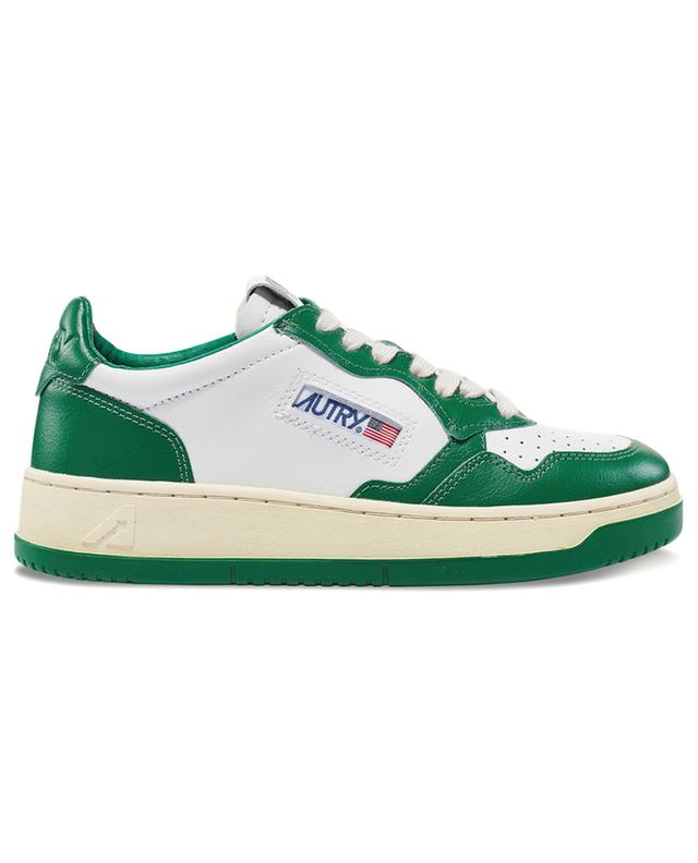 Medalist low-top white and green sneakers AUTRY