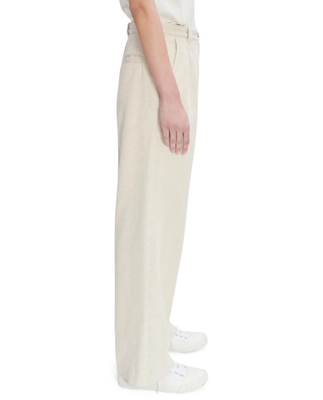 Tressie cotton and linen wide-leg trousers A.P.C.