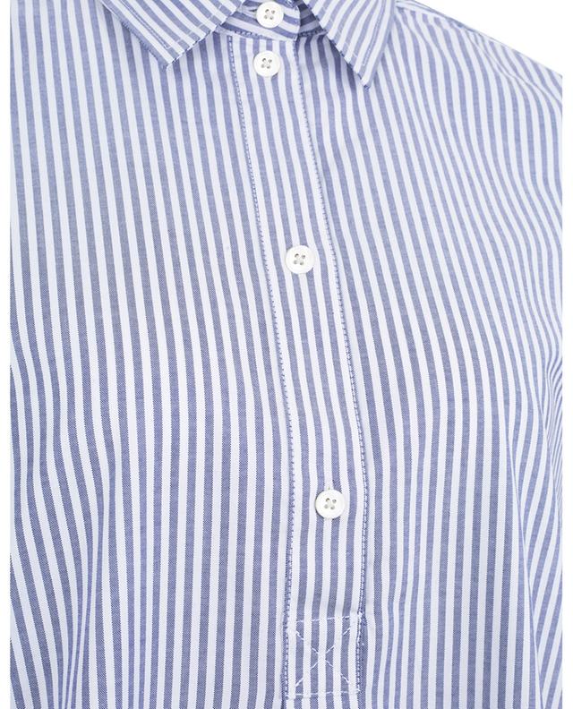 Half-Placket striped organic cotton shirt TOTÊME