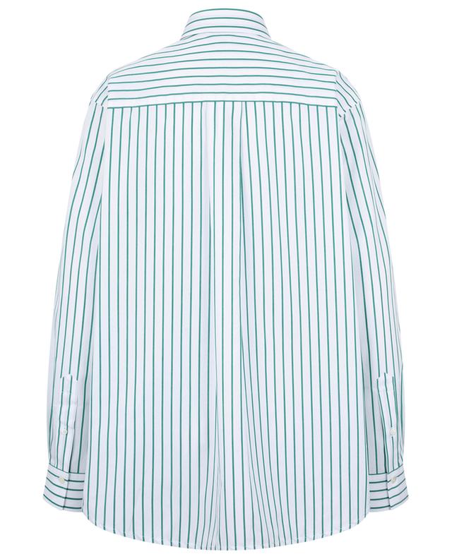 Signature oversize striped organic cotton shirt TOTÊME