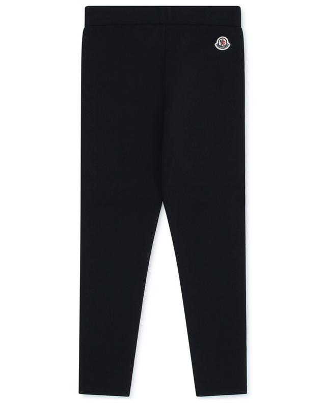 Girl&#039;s technical fabric leggings with side stripes MONCLER