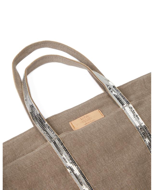 L tote bag in linen and sequins VANESSA BRUNO