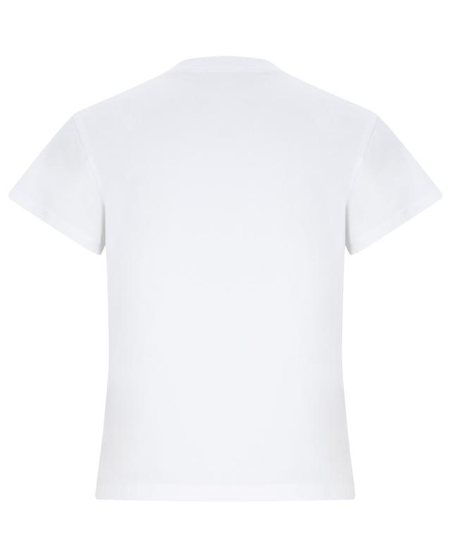 123 6 Patch cotton short-sleeved T-shirt MM6