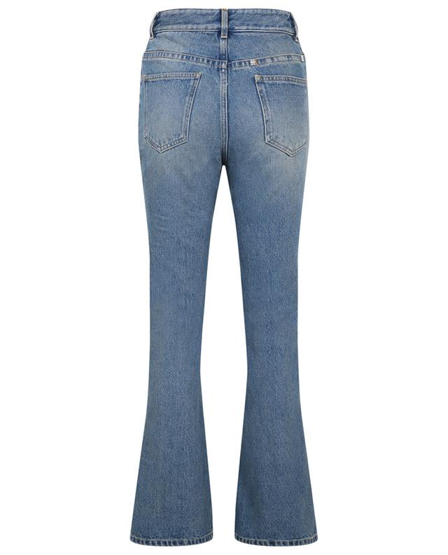 Ausgewaschene Bootcut-Jeans mit Kettendetails Bleu Moyen GIVENCHY